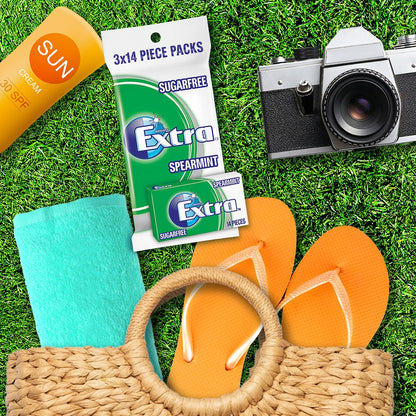 Extra Spearmint Sugar Free Chewing Gum 81g