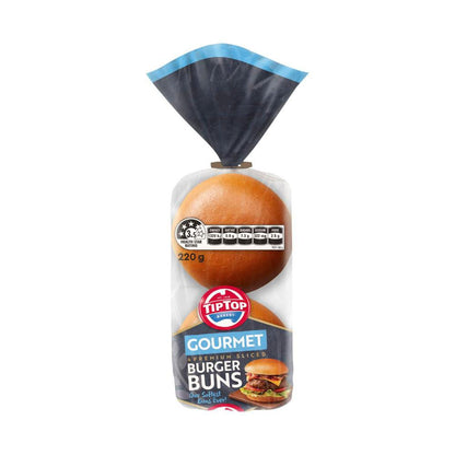 Tip Top Gourmet Bun 4 Pack - 220g