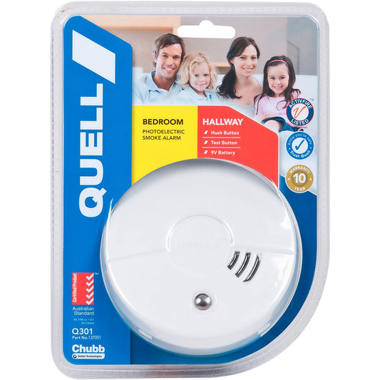 Quell Photoelectric Smoke Alarm Bedroom / Hallway Each