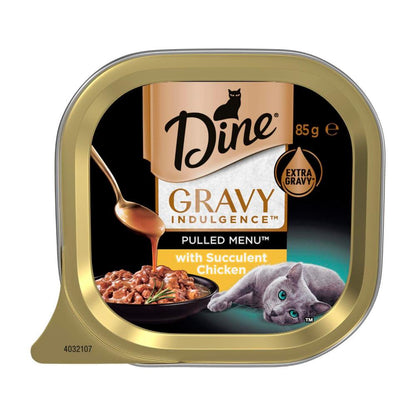 Dine Gravy Indulgence Wet Cat Food Chicken In Gravy - 85g