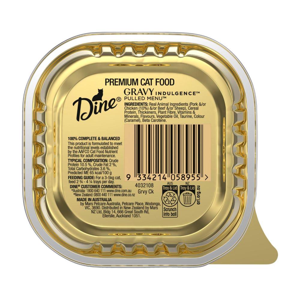 Dine Gravy Indulgence Wet Cat Food Chicken In Gravy - 85g
