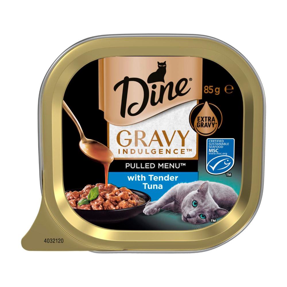 Dine Gravy Indulgence Wet Cat Food Tuna - 85g