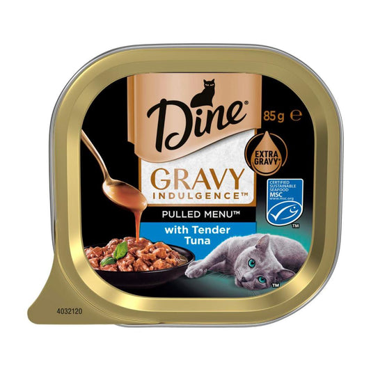Dine Gravy Indulgence Wet Cat Food Tuna - 85g