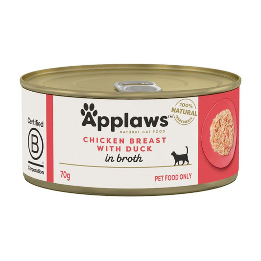 Applaws Tin Cat Food Chicken & Duck - 70g