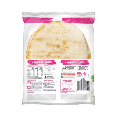 Mission Mini Plain Naan 6 Pack - 240g