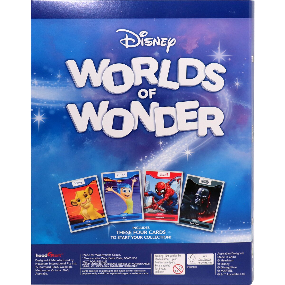 Disney Worlds Of Wonder Album Each
