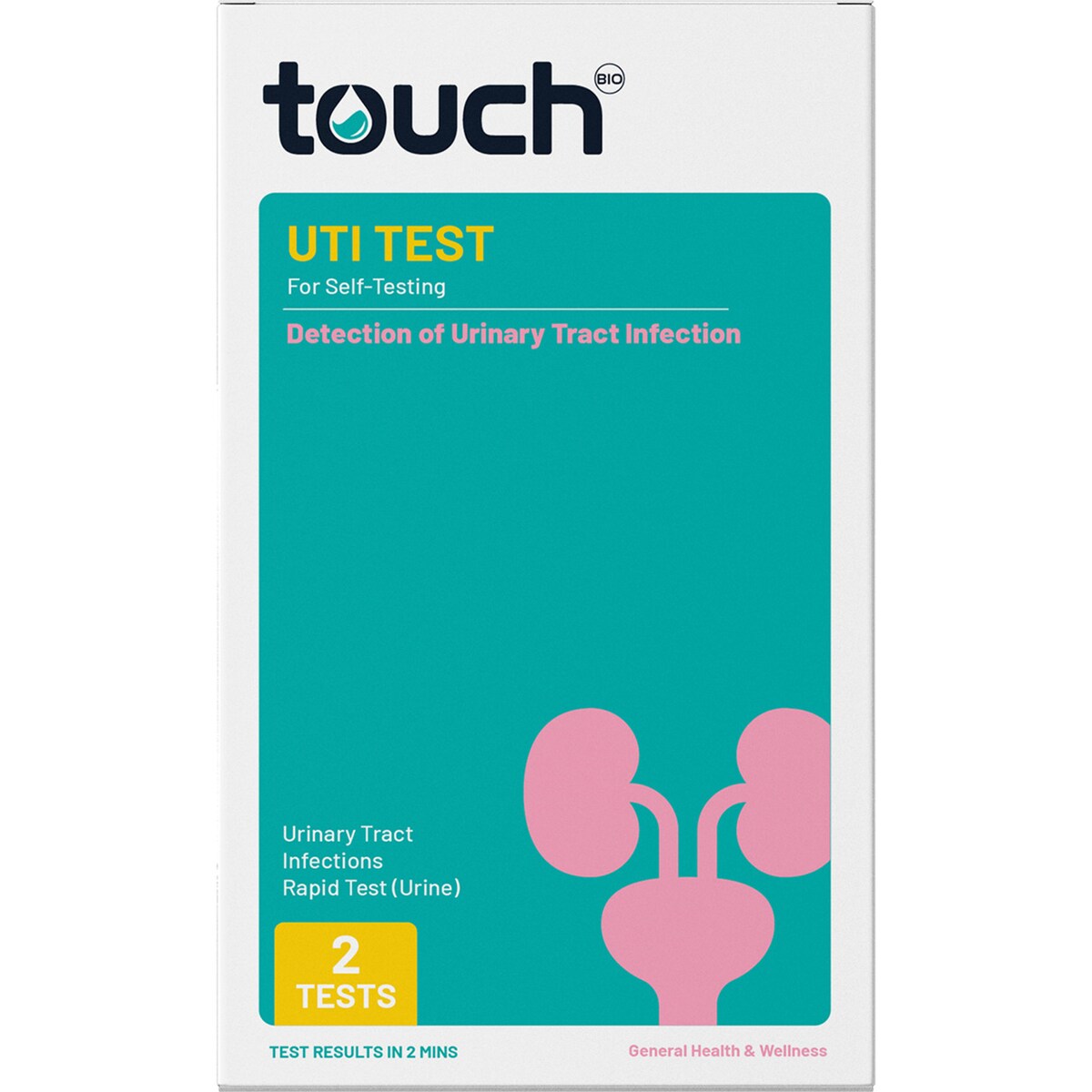 Touchbio Uti Test 2 Pack