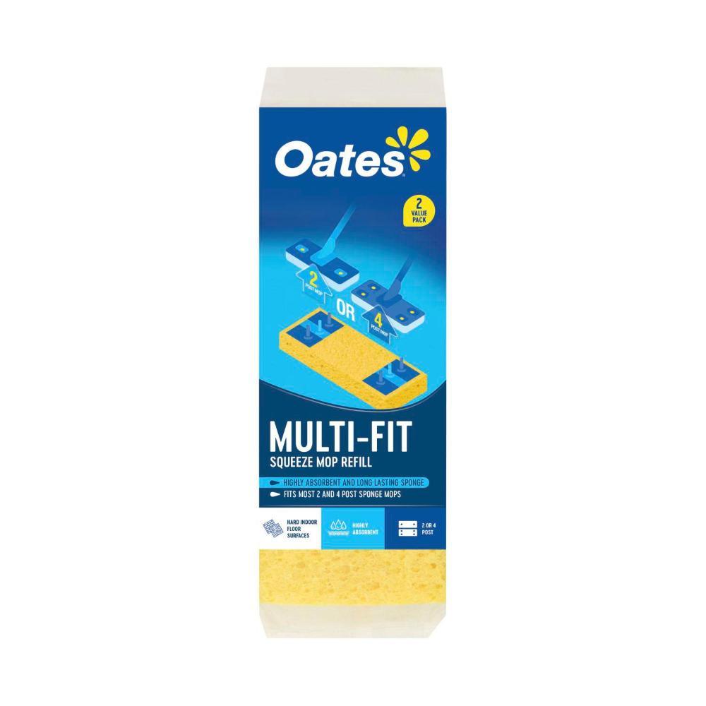 Oates Multifit Sponge Refill - 2 pack