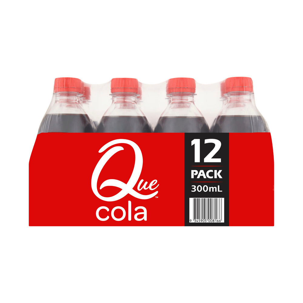 Que Soft Drink Cola 12x300mL - 12 pack