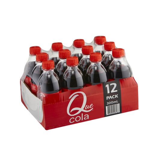 Que Soft Drink Cola 12x300mL - 12 pack