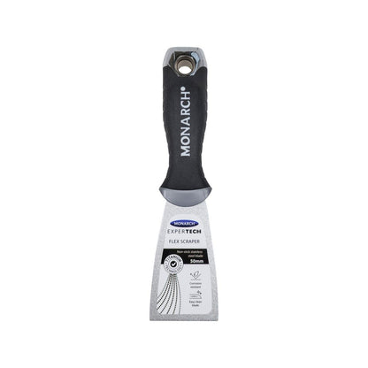Monarch Expertech Flex Scraper - 50mm - Stainless Steel - Non-Stick