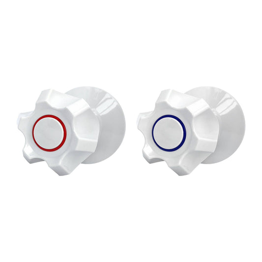 Shaw Mason White Wall Top Assembly - 65 x 65 x 108mm - Pair
