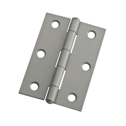 Lane Butt Hinge - 85mm - Prime Coat - Fixed Pin Security - 20 Pack