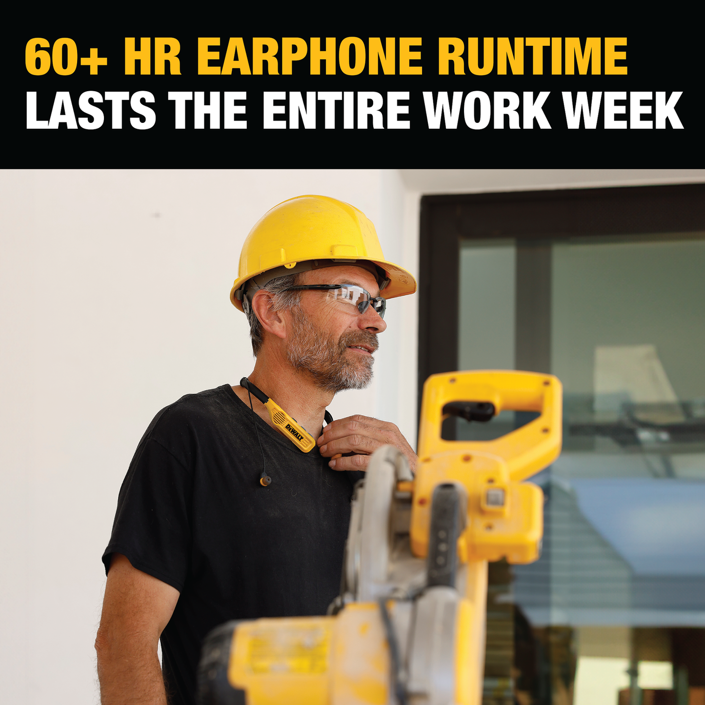 Dewalt 2 in 1 Neckband Headphones
