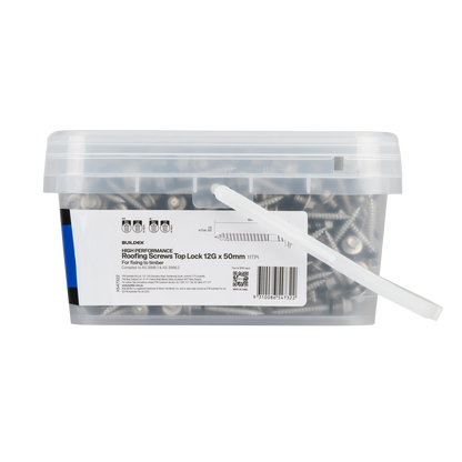 Buildex Roofing Screws - 12g x 50mm - Class 4 - 1000 Pack