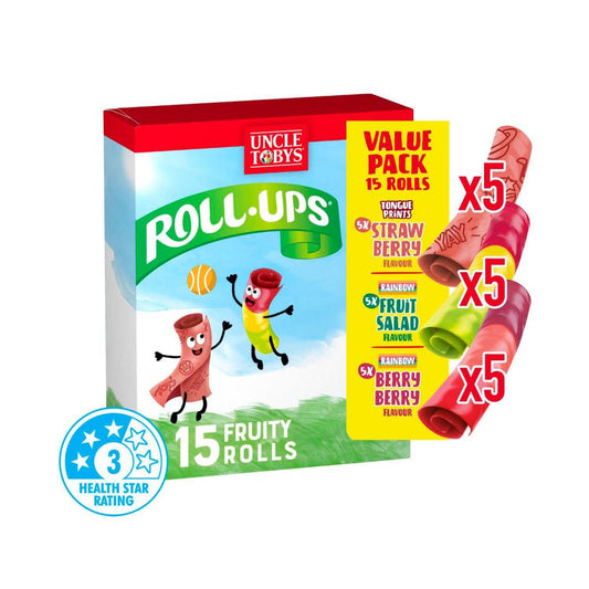 Une Tobys Roll-ups Variety Value 15 Pack - 234g