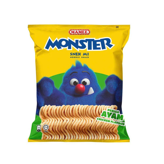 Mamee Monster Noodle Snack Chicken 8 PACK