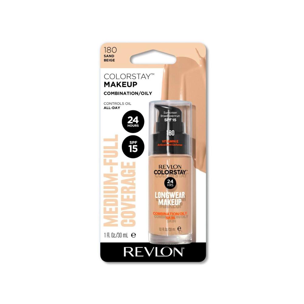 Revlon Colorstay Combination/oily Longwear Makeup Sand Beige - 30mL