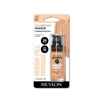 Revlon Colorstay Combination/oily Longwear Makeup Sand Beige - 30mL