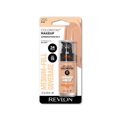 Revlon Colorstay Combination/Oily Longwear Makeup Nude - 30mL