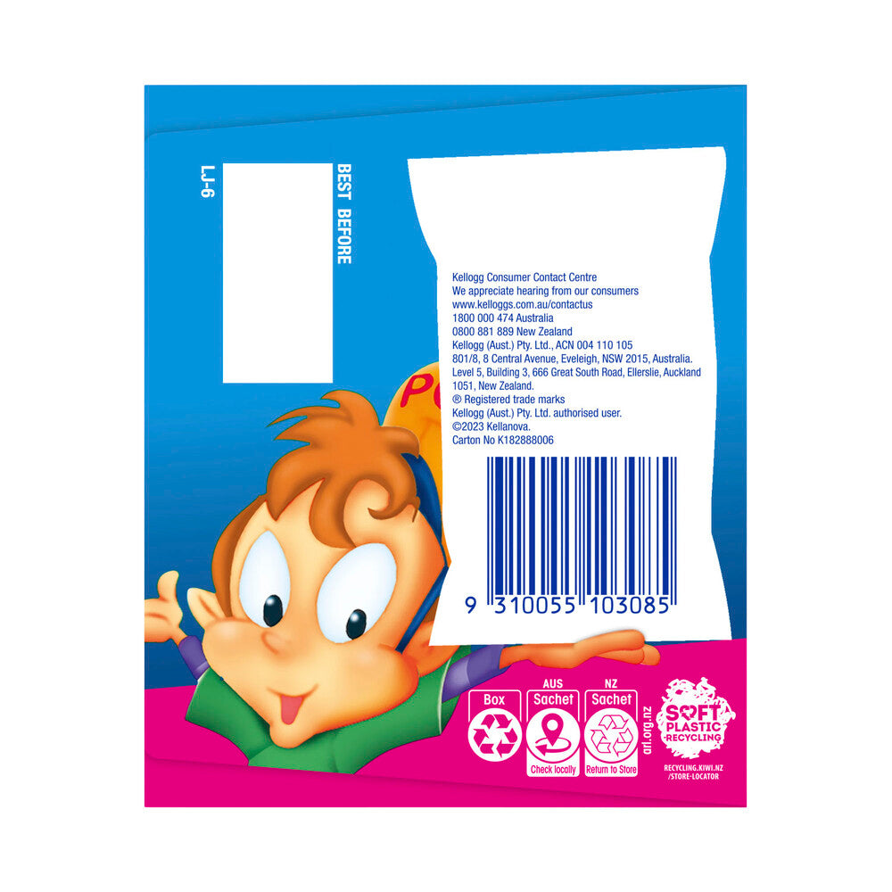 Kellogg's Fun Pack Assorted Breakfast Cereals 6 Sachets - 170g