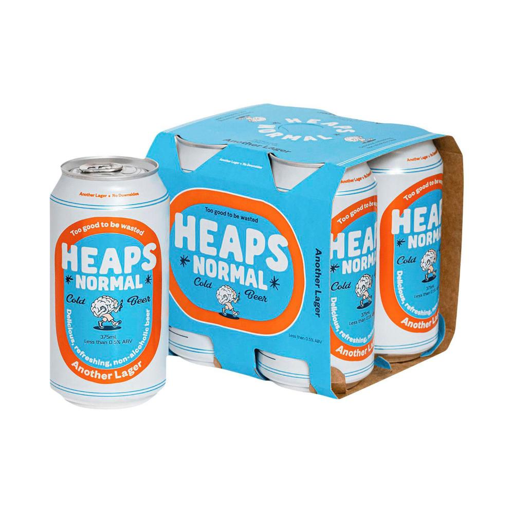 Heaps Normal Another Lager 375ml - 4 Pack