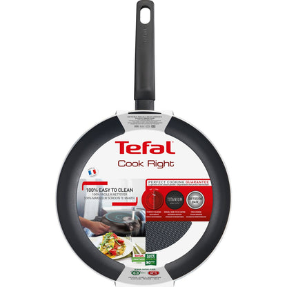 Tefal Cook Right Non-stick Frypan 28cm Each