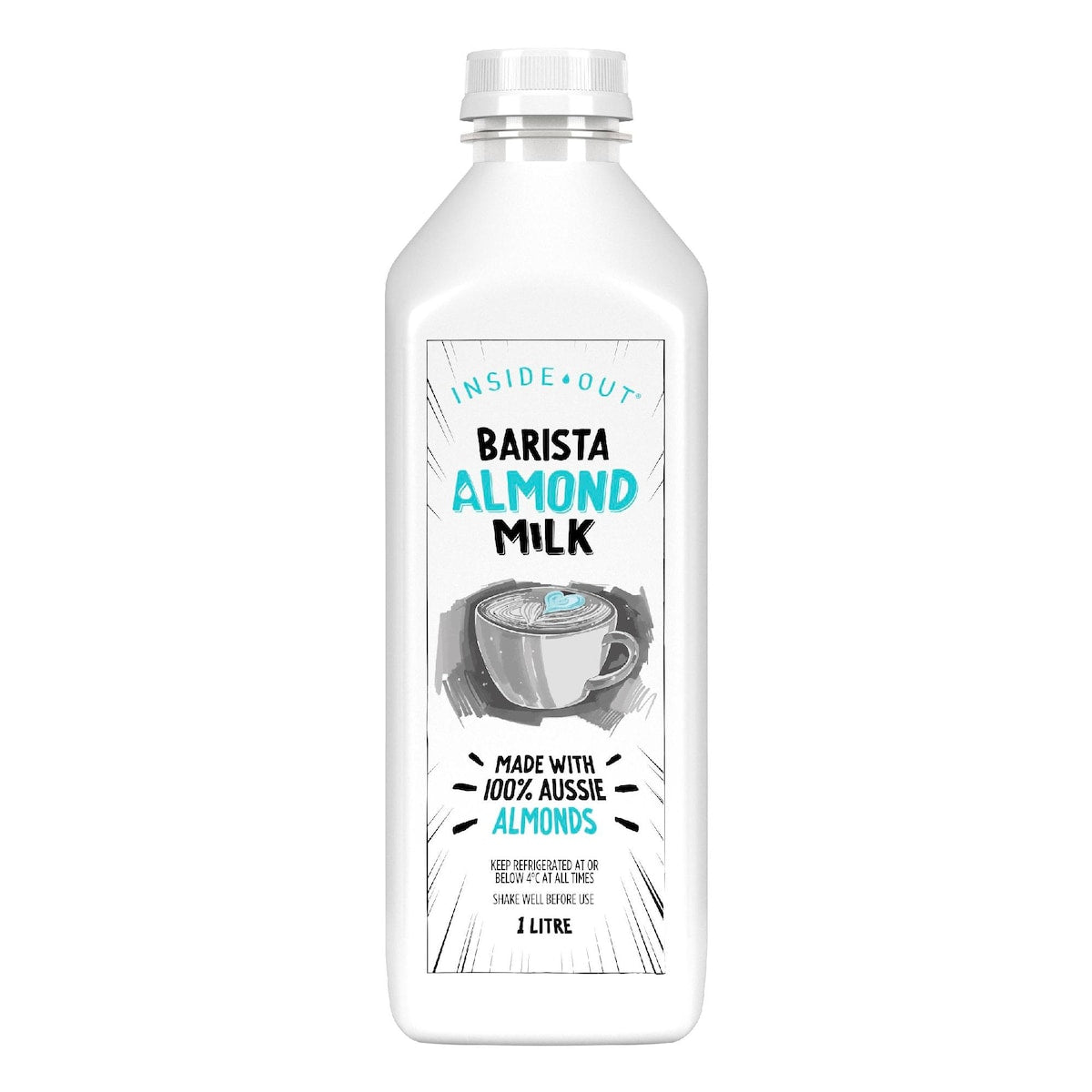 Inside Out Barista Almond Uht Milk 1l