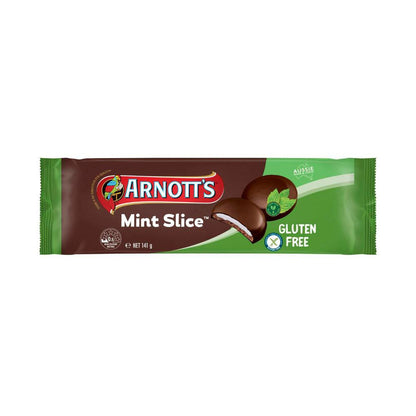 Arnott's Gluten Free Mint Slice Biscuits - 141g