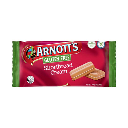 Arnott's Gluten Free Shortbread Creams Biscuits - 144g