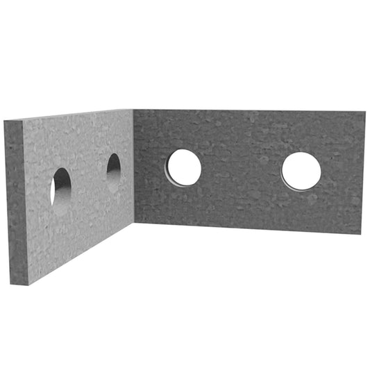 Dunnings Galvanised Angle Bracket - 80x80x40mm