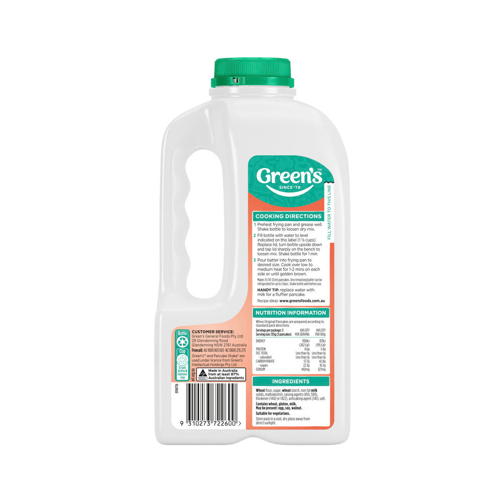 Green's Original Pancake Shake - 375g