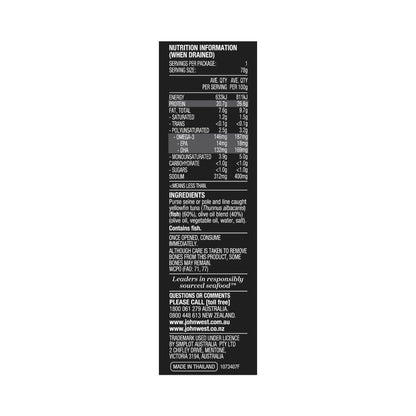 John West Olive Oil Blend Tuna Slices - 125g