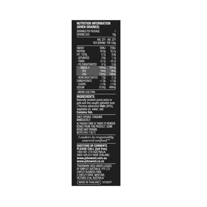 John West Smoked Tuna Slices - 125g