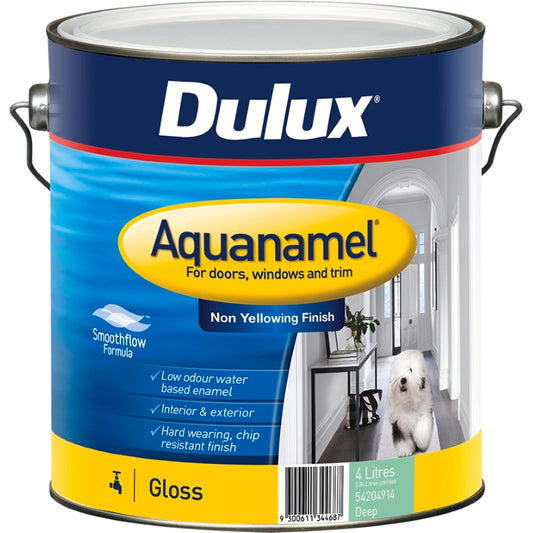 Dulux Aquanamel Gloss Paint - 4L