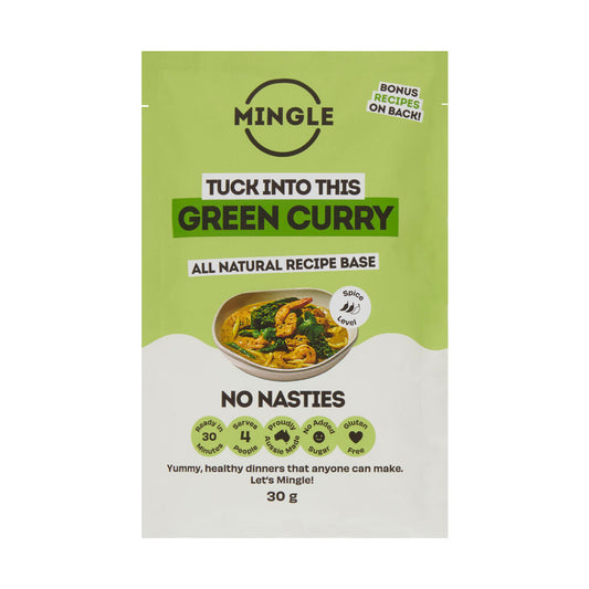 Mingle Create Your Own Green Curry Recipe Base - 30g