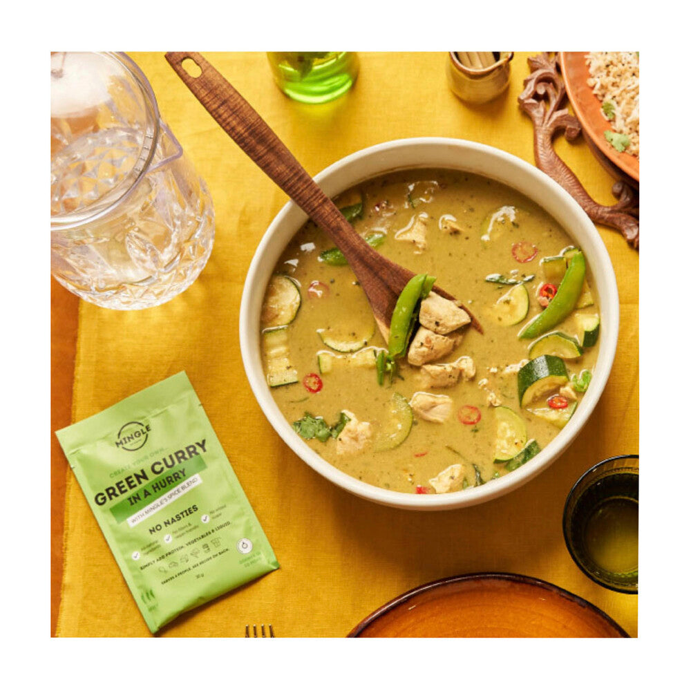 Mingle Create Your Own Green Curry Recipe Base - 30g