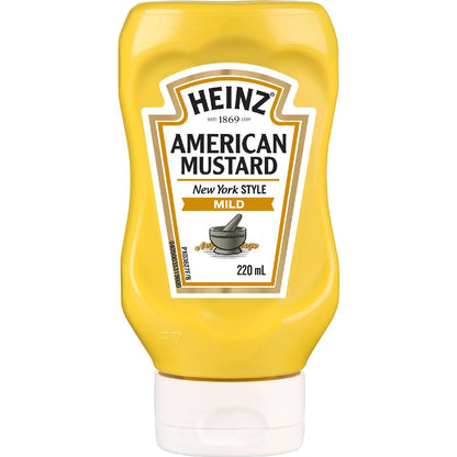 Heinz American Mustard Bottle 220ml
