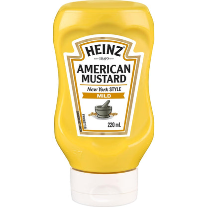 Heinz American Mustard Bottle 220ml