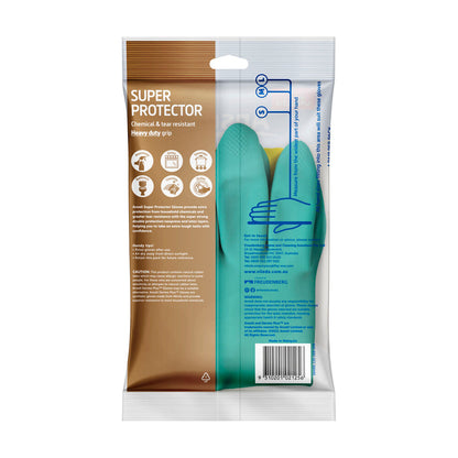Vileda Ansell Large Super Rubber Gloves - 1 Pair