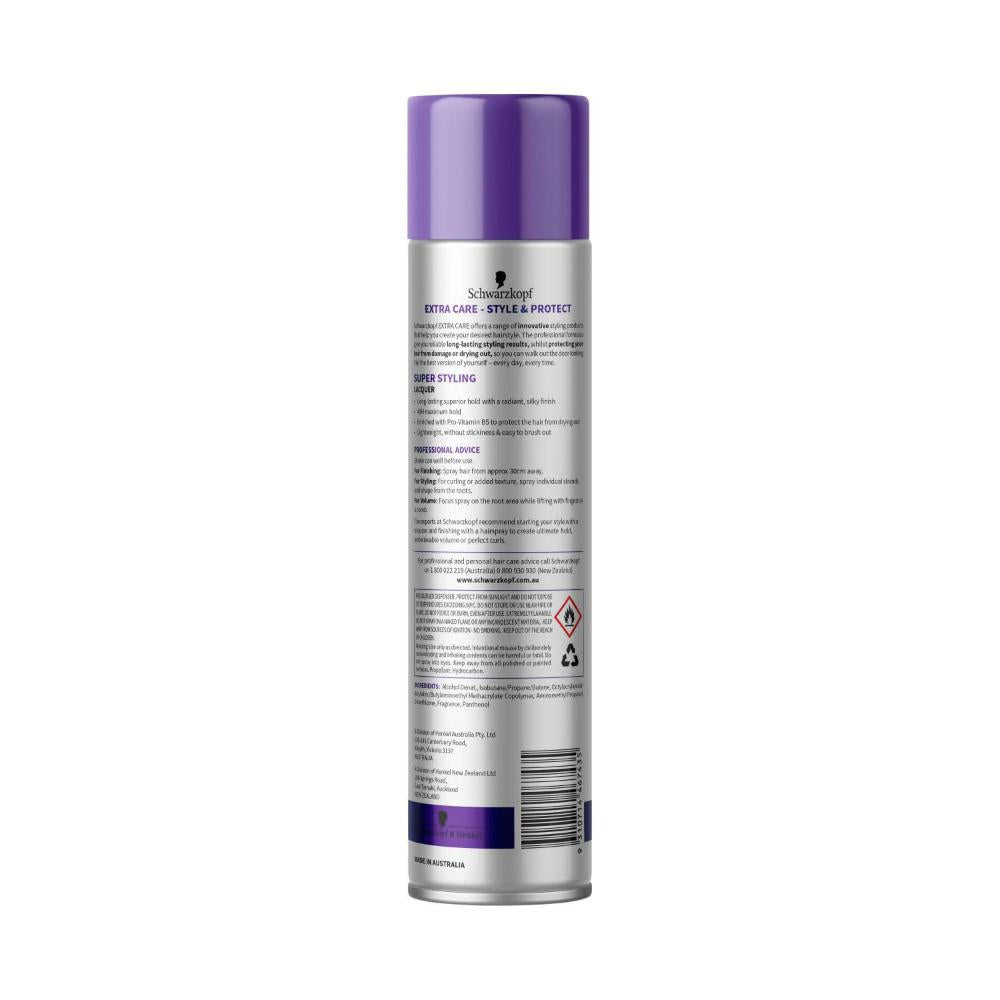 Schwarzkopf Extra Care Super Hold Hair Lacquer - 250g