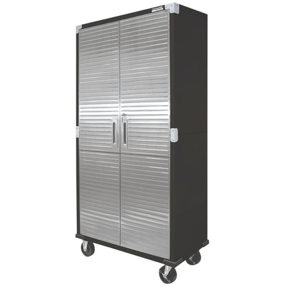 Seville Classics Ultrahd Storage Cabinet UHD20143 Satin Graphite Steel