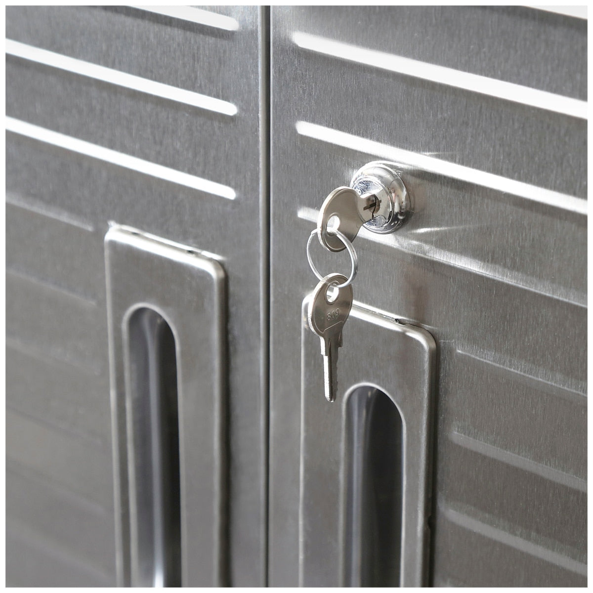 Seville Classics Ultrahd Storage Cabinet UHD20143 Satin Graphite Steel