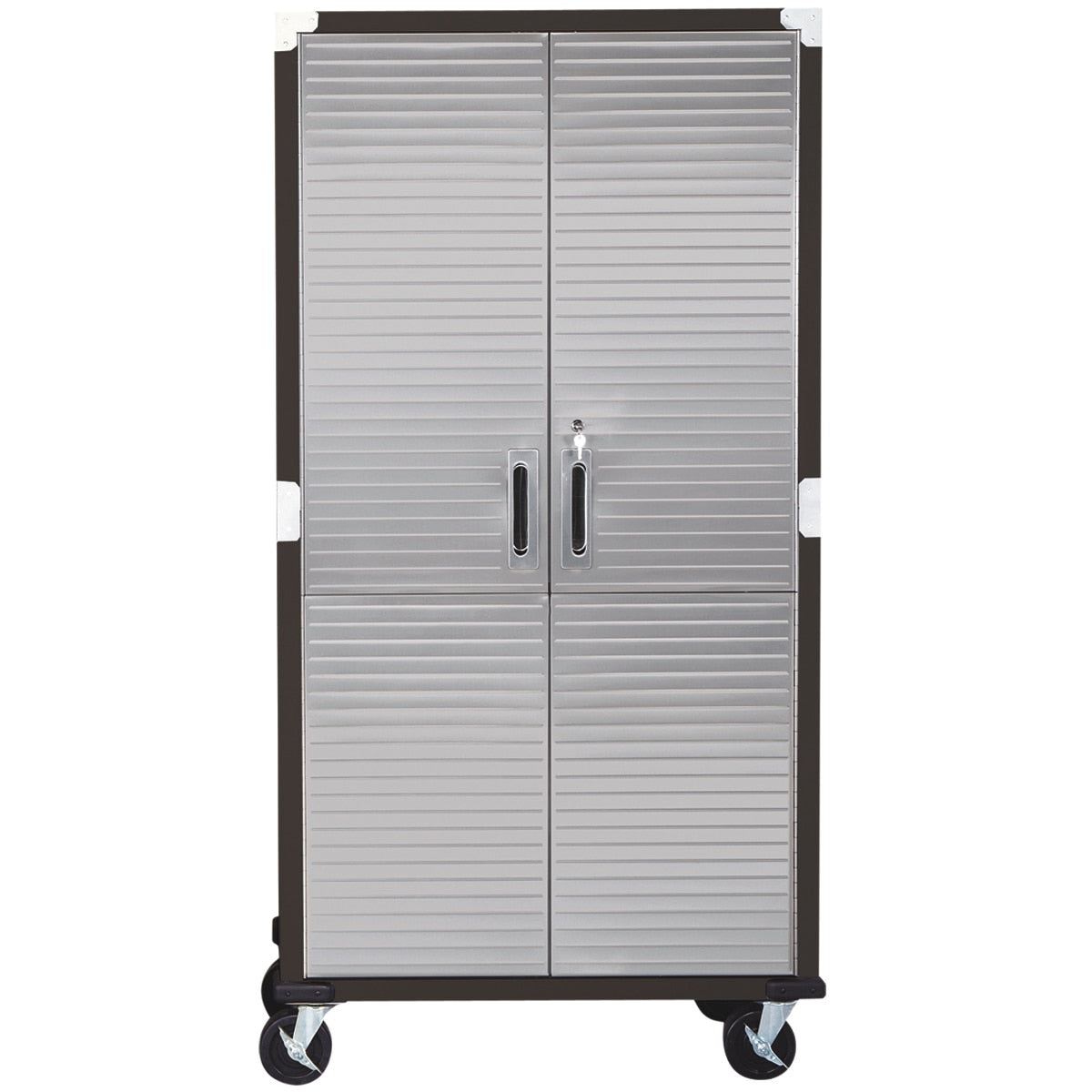 Seville Classics Ultrahd Storage Cabinet UHD20143 Satin Graphite Steel