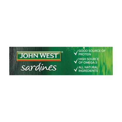 John West Salt Reduced Sardines In Springwater - 110g