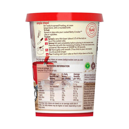 Betty Crocker Frosting Milk Chocolate - 400g