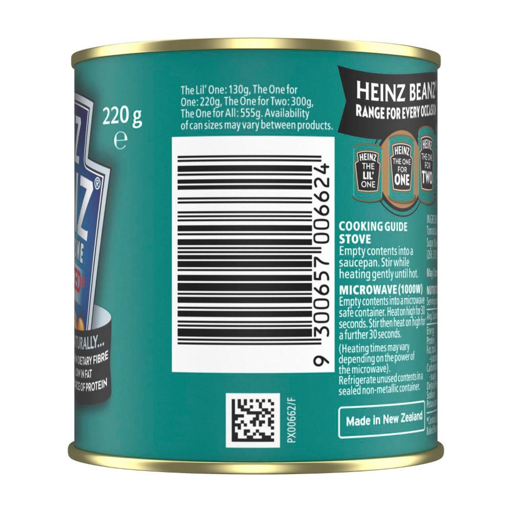 Heinz Baked Beans Regular Salt Reduced Beans - 220g