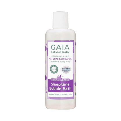 Gaia Natural Baby Sleeptime Bubble Bath - 250mL
