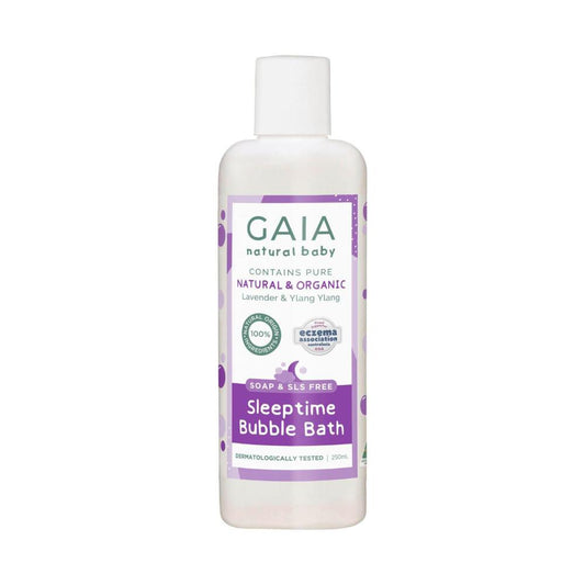 Gaia Natural Baby Sleeptime Bubble Bath - 250mL