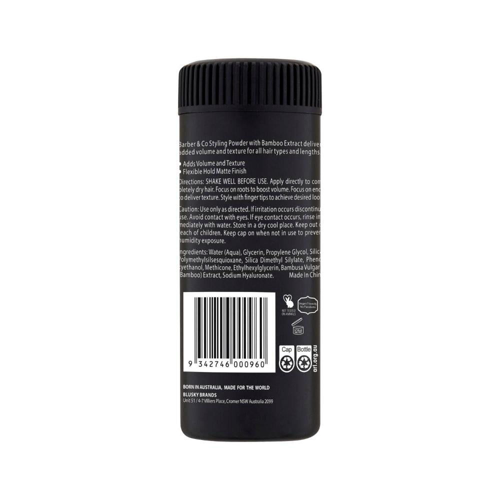 Barber & Co Styling Powder - 30g
